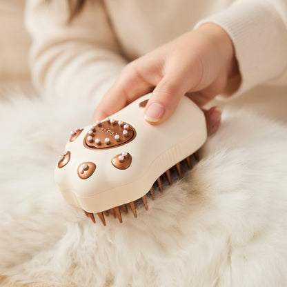 Pet Steam Grooming Brush